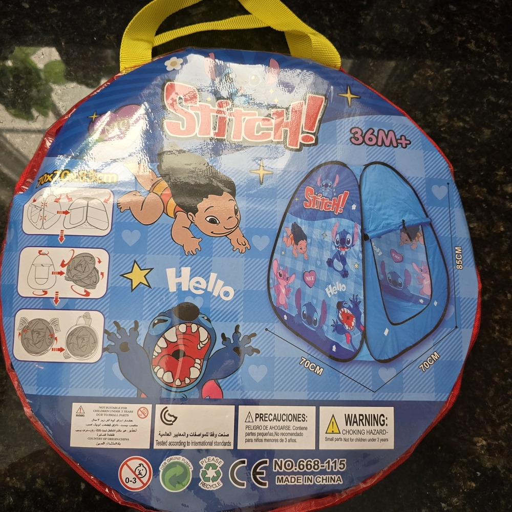 Blue Play Tent for Kids
